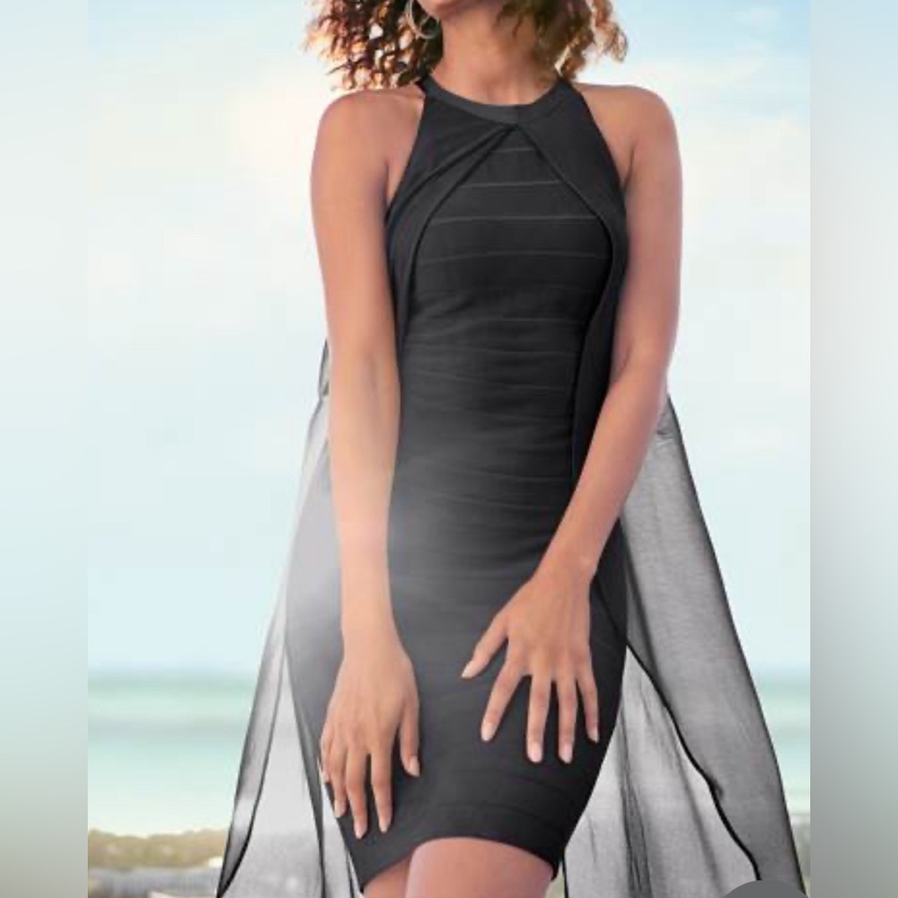 Venus black dress